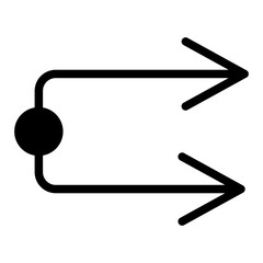 Icon Arrow is an image that shows direction or orientation. This is very helpful in guiding users or making navigation easier on apps and websites