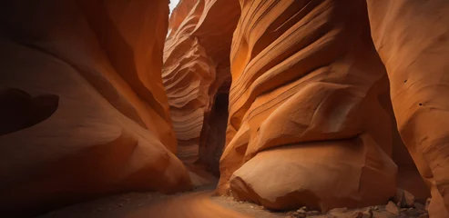 Crédence en verre imprimé Arizona antelope canyon in arizona - background travel concept