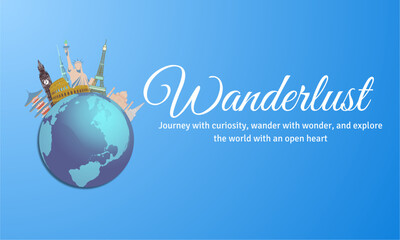Embrace Wanderlust: A Journey of Curiosity and Wonder, Tourism landmarks in around the world
