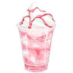  Pink Milk Frappe