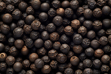 black peppercorn pattern, photorealistic, close-up, photoshopped, screensaver