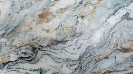 Abstract ice effect background in natural marble. Generative AI