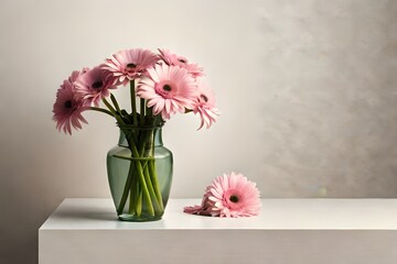 flower in vase generated AI