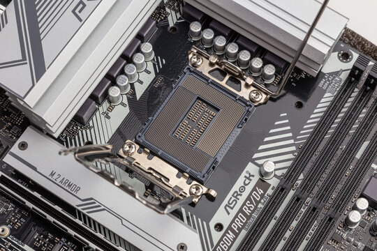 modern LGA 1700 socket motherboard