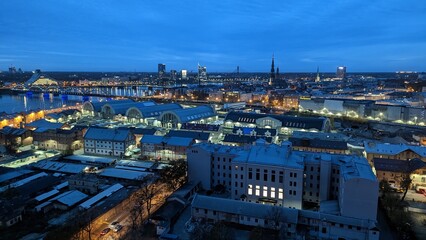 Skyview of Riga