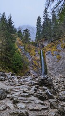 Waterfall in Poland