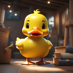duck in a boots