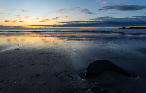 New Zealand, Paraparaumu, Sunset Beach