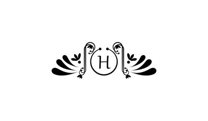 LUXURY  HAND PRINT LOGO H