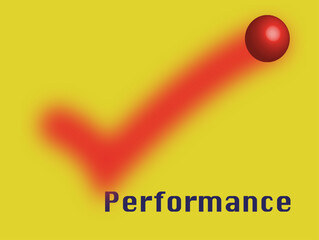 Performance, abstract illustration