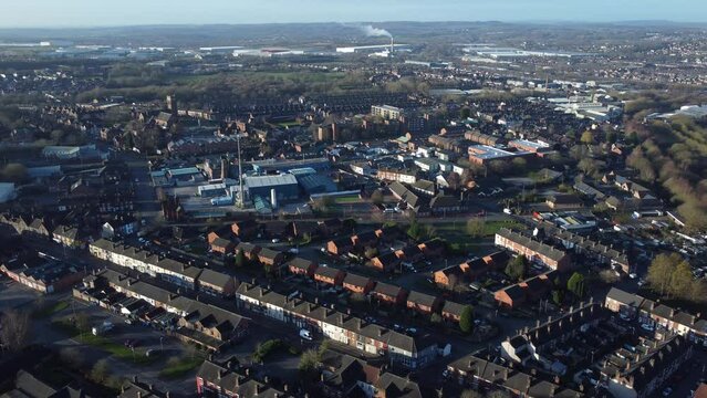 Stoke on Trent Housing 4K Drone