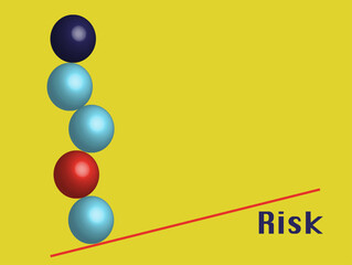Risk, abstract illustration