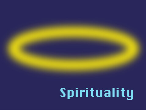 Spirituality, abstract illustration