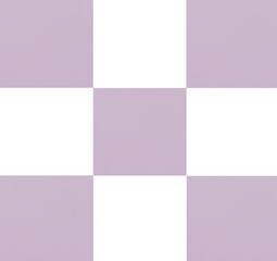 A geometrical background pattern made of purple and white  squares.Copy space. Retro pattern. Minimalist concept.