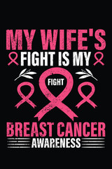 Breast Cancer T-Shirt Design
