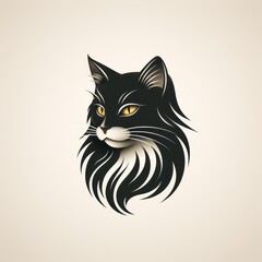 cat minimalistic avatar