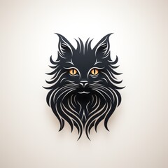 Obraz premium cute cat graphic illustration