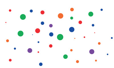 dot illustration, color dot vector, festival colorful polka dot background design