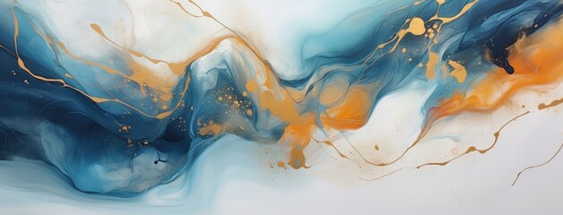 Fototapeta premium Abstract watercolor background. Generative AI