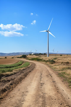 wind power plant sustainable eco electricity generator turbine
