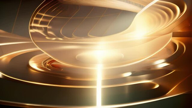 A twisting grid of rippling light that slowly alters and contorts the objects within it. Abstract motion animation