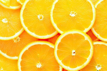 orange slice, orange, fruit, yellow slices 