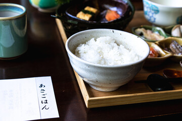 日本食　朝ご飯