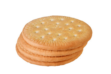 wafer filled with chocolate biscuit sweet junk food isolated on white background with space for text