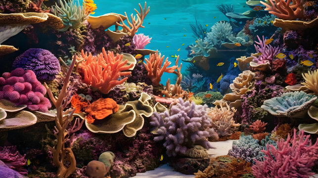 koralle unter wasser fisch meer reef ozean