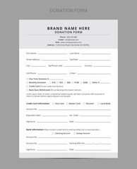 donation form