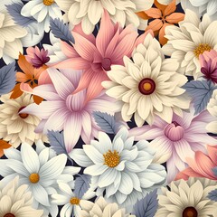Fototapeta premium Flower background wallpaper