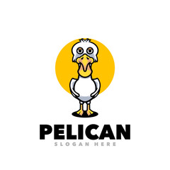 Pelican bird cartoon