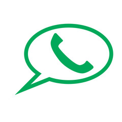 whats app smartphone icon vector