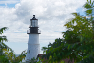 Lighthouse on the Coast of Maine