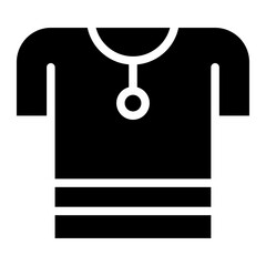 The Black Shirt Icon Symbol is Perfect as an Additional Element to your Design