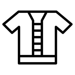 The Black Shirt Icon Symbol is Perfect as an Additional Element to your Design