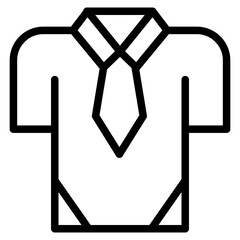 The Black Shirt Icon Symbol is Perfect as an Additional Element to your Design