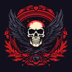 Vector skull