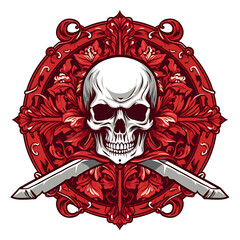 Vector skull