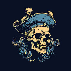 Vector skull