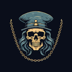 Vector skull