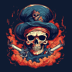 Vector skull