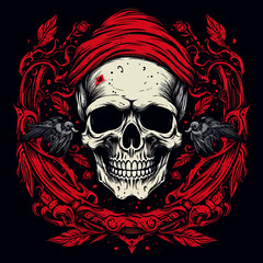 Vector skull