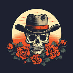 Vector skull