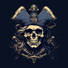 Vector skull