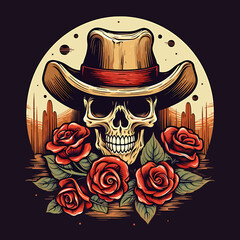 Vector skull
