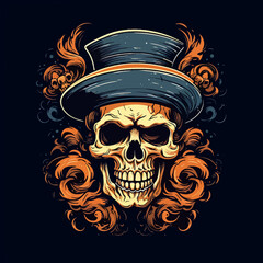 Vector skull