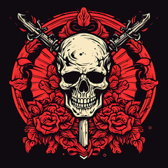 Vector skull