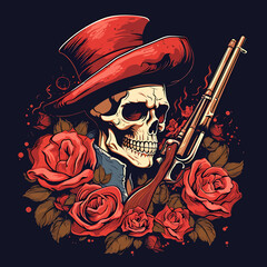 Vector skull