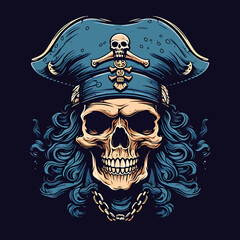 Vector skull